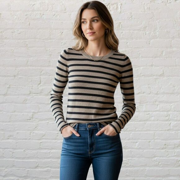 Title: Enzo Costa x Intermix Cashmere Sweater Size XS Tan &...